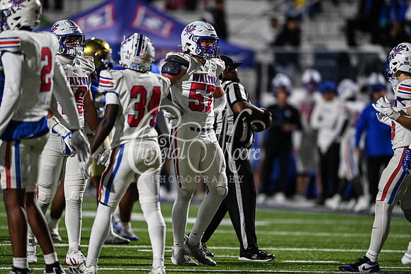 First round GHSA Class AAAAAA football action with McEachern taking on Walton