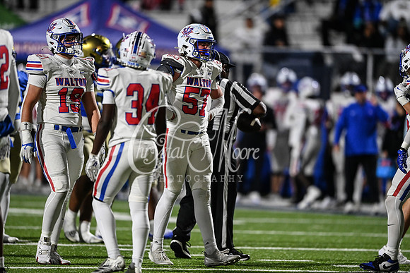 First round GHSA Class AAAAAA football action with McEachern taking on Walton