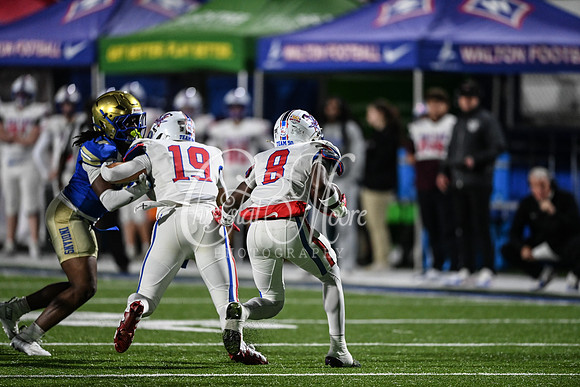 First round GHSA Class AAAAAA football action with McEachern taking on Walton