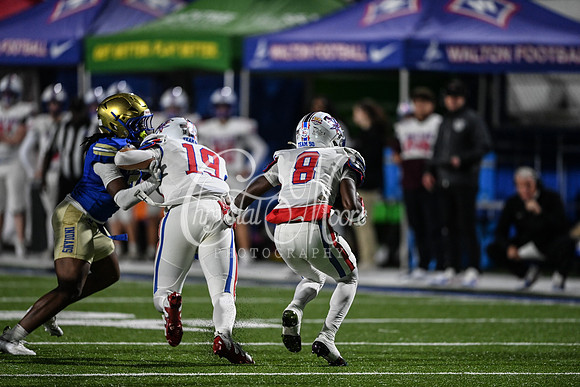 First round GHSA Class AAAAAA football action with McEachern taking on Walton
