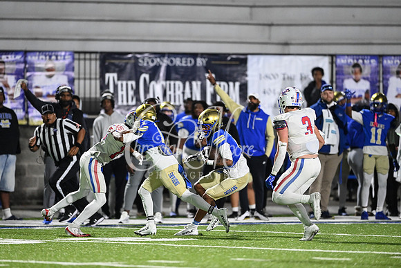 First round GHSA Class AAAAAA football action with McEachern taking on Walton