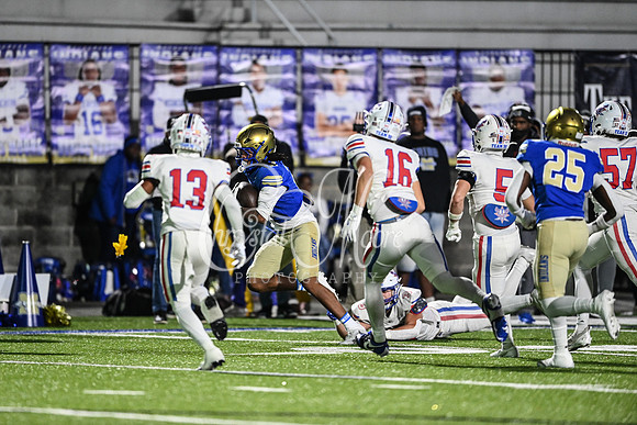 First round GHSA Class AAAAAA football action with McEachern taking on Walton