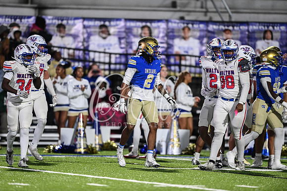 First round GHSA Class AAAAAA football action with McEachern taking on Walton
