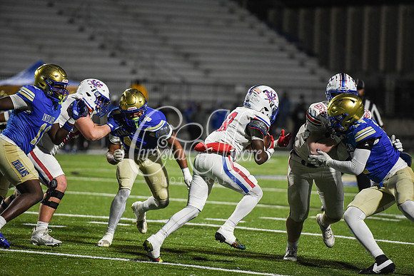 First round GHSA Class AAAAAA football action with McEachern taking on Walton