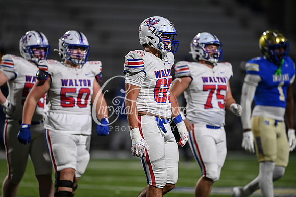 First round GHSA Class AAAAAA football action with McEachern taking on Walton