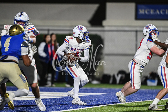 First round GHSA Class AAAAAA football action with McEachern taking on Walton
