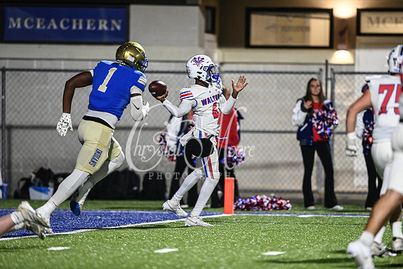 First round GHSA Class AAAAAA football action with McEachern taking on Walton