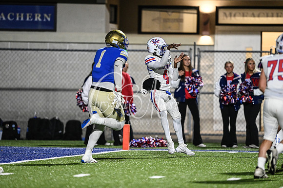 First round GHSA Class AAAAAA football action with McEachern taking on Walton