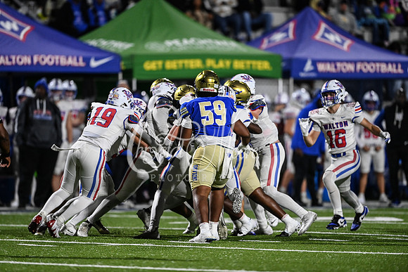 First round GHSA Class AAAAAA football action with McEachern taking on Walton
