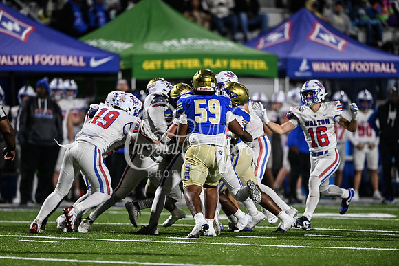 First round GHSA Class AAAAAA football action with McEachern taking on Walton