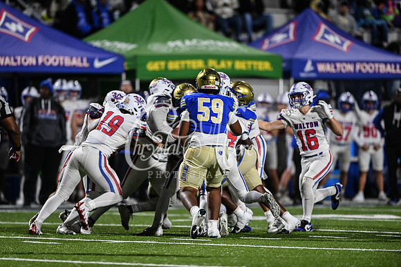 First round GHSA Class AAAAAA football action with McEachern taking on Walton