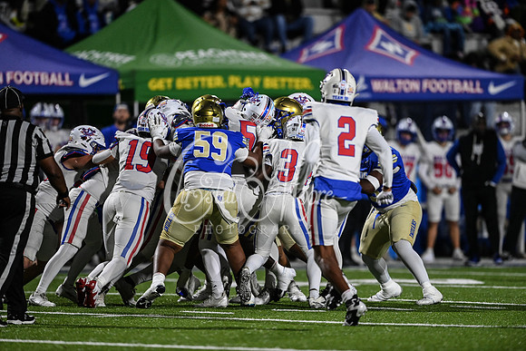 First round GHSA Class AAAAAA football action with McEachern taking on Walton