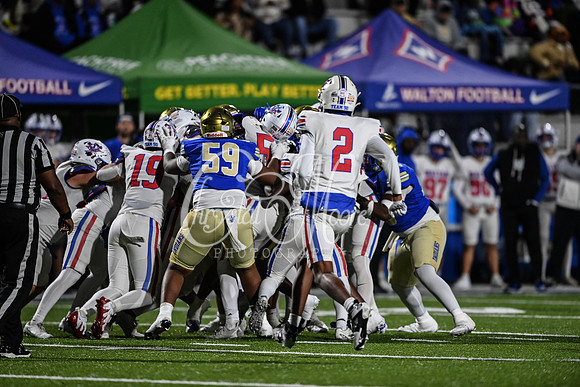 First round GHSA Class AAAAAA football action with McEachern taking on Walton