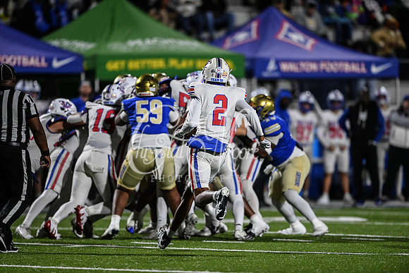First round GHSA Class AAAAAA football action with McEachern taking on Walton