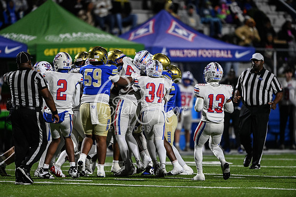 First round GHSA Class AAAAAA football action with McEachern taking on Walton