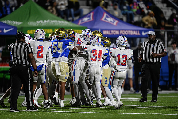 First round GHSA Class AAAAAA football action with McEachern taking on Walton