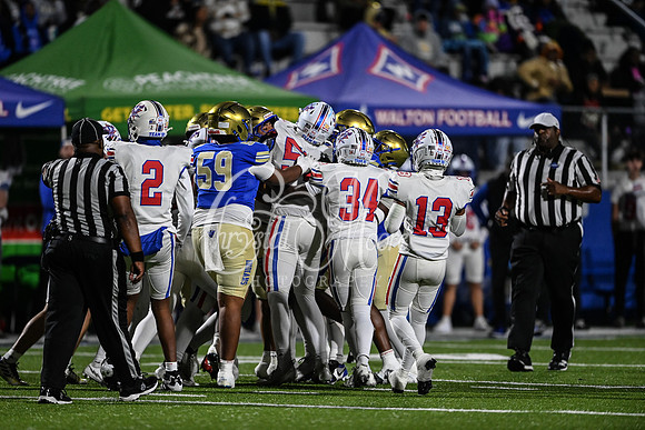 First round GHSA Class AAAAAA football action with McEachern taking on Walton