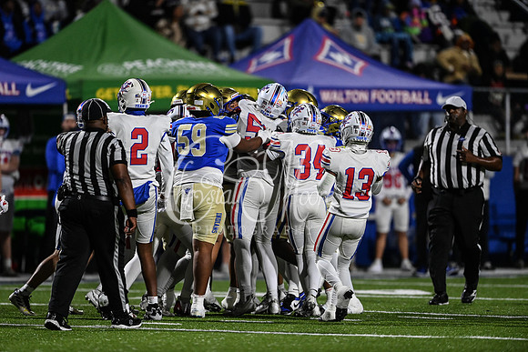 First round GHSA Class AAAAAA football action with McEachern taking on Walton