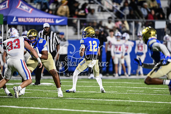 First round GHSA Class AAAAAA football action with McEachern taking on Walton