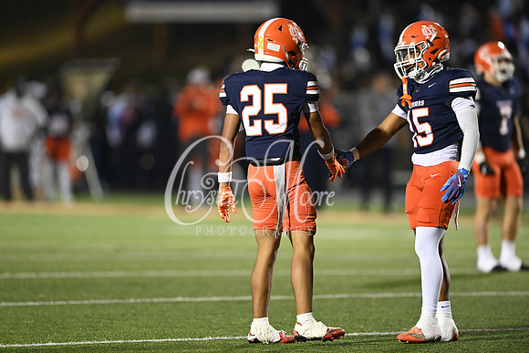 North Cobb Marcus Singleton, Sophomore (25) during second round GHSA Class AAAAAA football action against  Douglas County