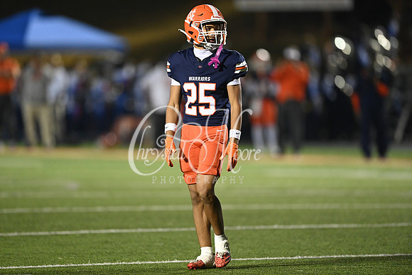 North Cobb Marcus Singleton, Sophomore (25) during second round GHSA Class AAAAAA football action against  Douglas County