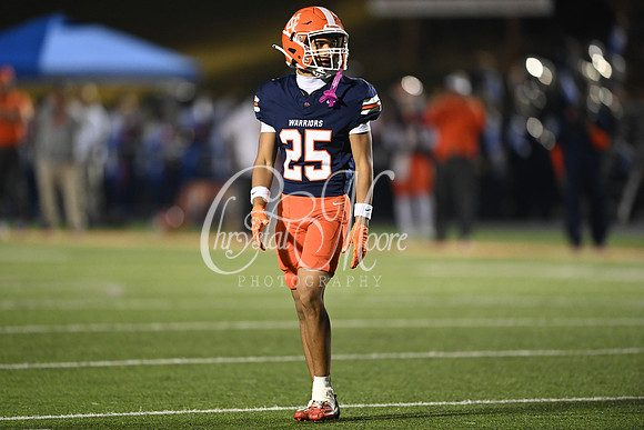 North Cobb Marcus Singleton, Sophomore (25) during second round GHSA Class AAAAAA football action against  Douglas County
