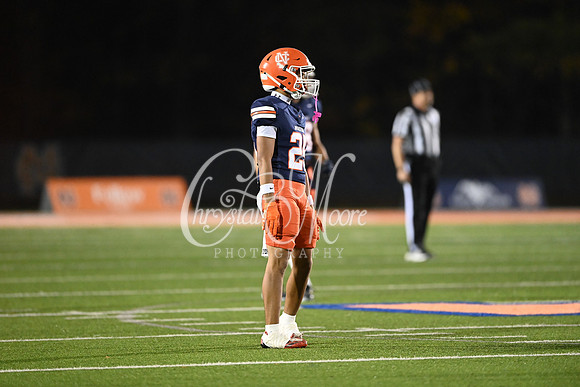 North Cobb Marcus Singleton, Sophomore (25) during second round GHSA Class AAAAAA football action against  Douglas County