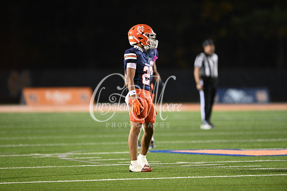 North Cobb Marcus Singleton, Sophomore (25) during second round GHSA Class AAAAAA football action against  Douglas County