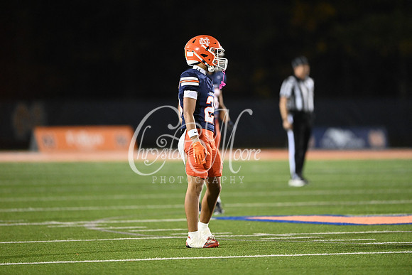 North Cobb Marcus Singleton, Sophomore (25) during second round GHSA Class AAAAAA football action against  Douglas County