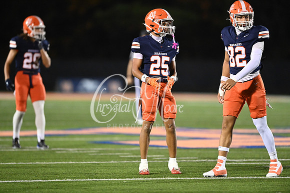 North Cobb Marcus Singleton, Sophomore (25) during second round GHSA Class AAAAAA football action against  Douglas County