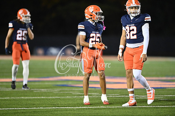 North Cobb Marcus Singleton, Sophomore (25) during second round GHSA Class AAAAAA football action against  Douglas County