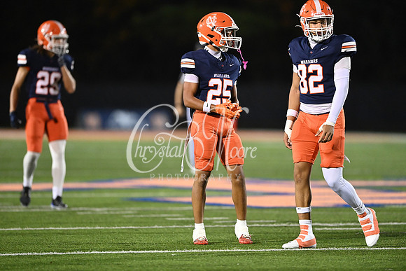 North Cobb Marcus Singleton, Sophomore (25) during second round GHSA Class AAAAAA football action against  Douglas County