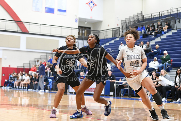 6A Marietta vs 6A North Paulding during Region 5 semi-finals girls basketball tournament