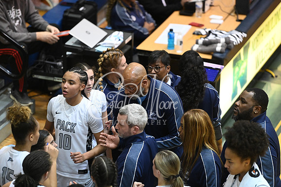 6A GHSA Quarterfinals Girls Basketball with North Paulding High School vs Newton High Schoo