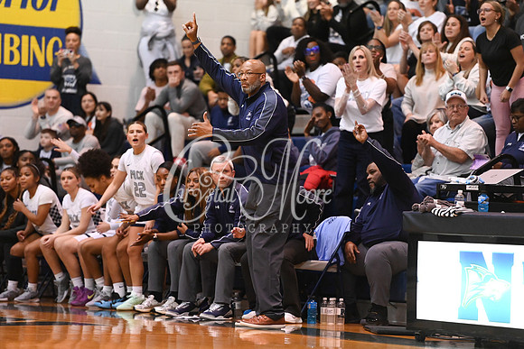 6A GHSA Quarterfinals Girls Basketball with North Paulding High School vs Newton High Schoo