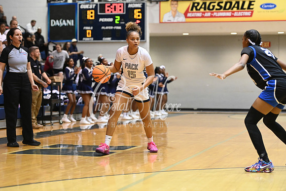 6A GHSA Quarterfinals Girls Basketball with North Paulding High School vs Newton High Schoo