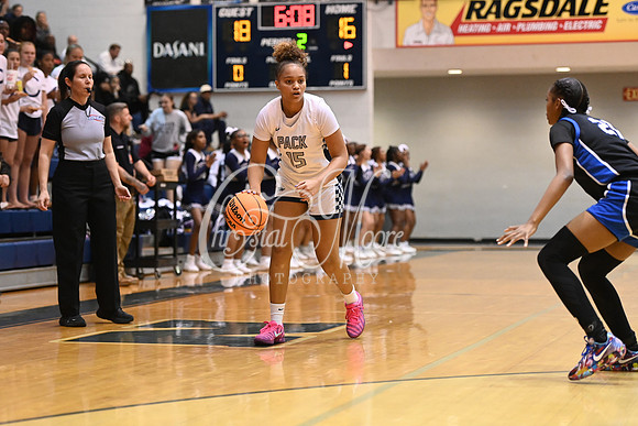 6A GHSA Quarterfinals Girls Basketball with North Paulding High School vs Newton High Schoo
