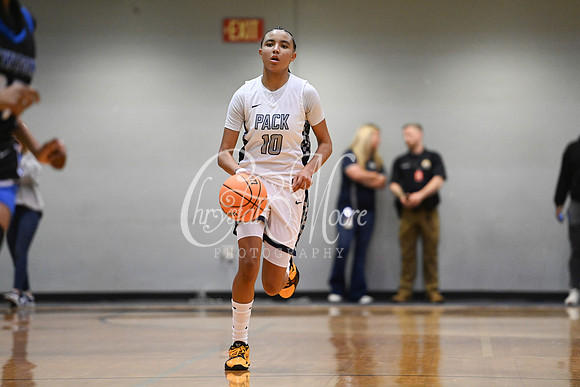 6A GHSA Quarterfinals Girls Basketball with North Paulding High School vs Newton High Schoo