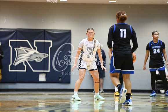 6A GHSA Quarterfinals Girls Basketball with North Paulding High School vs Newton High Schoo