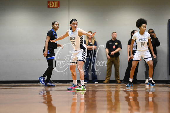 6A GHSA Quarterfinals Girls Basketball with North Paulding High School vs Newton High Schoo
