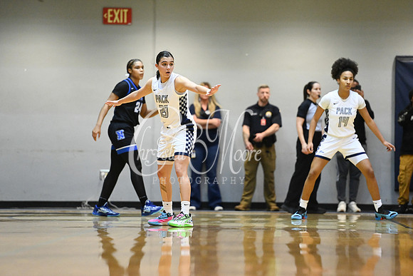 6A GHSA Quarterfinals Girls Basketball with North Paulding High School vs Newton High Schoo