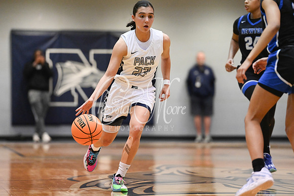 6A GHSA Quarterfinals Girls Basketball with North Paulding High School vs Newton High Schoo