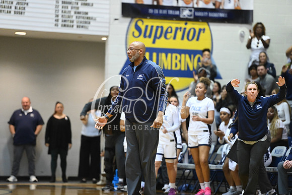 6A GHSA Quarterfinals Girls Basketball with North Paulding High School vs Newton High Schoo