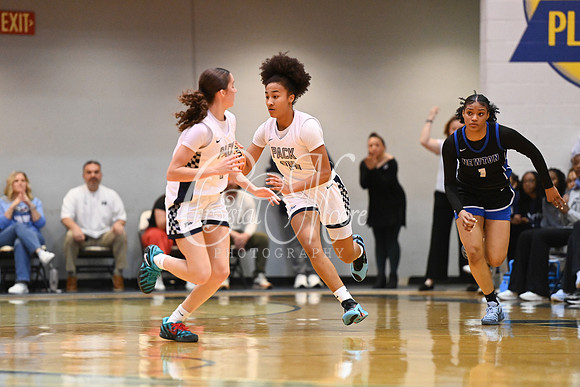 6A GHSA Quarterfinals Girls Basketball with North Paulding High School vs Newton High Schoo