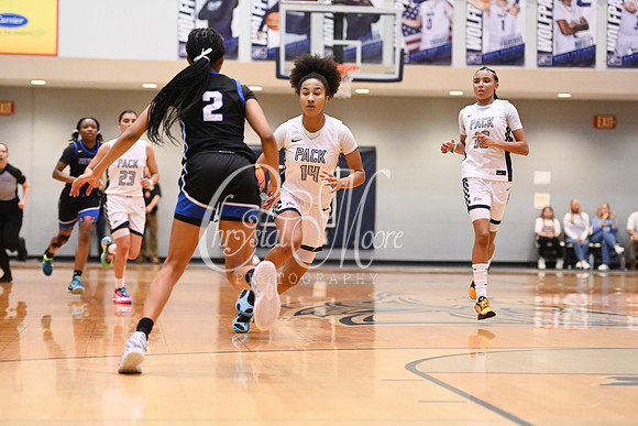 6A GHSA Quarterfinals Girls Basketball with North Paulding High School vs Newton High Schoo