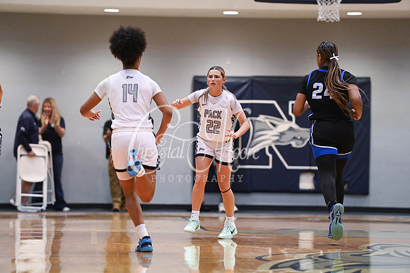 6A GHSA Quarterfinals Girls Basketball with North Paulding High School vs Newton High Schoo