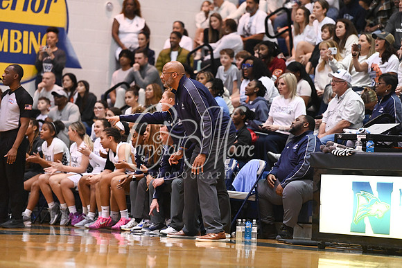 6A GHSA Quarterfinals Girls Basketball with North Paulding High School vs Newton High Schoo