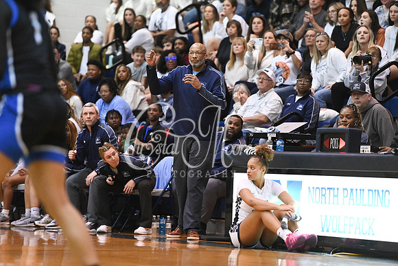 6A GHSA Quarterfinals Girls Basketball with North Paulding High School vs Newton High Schoo