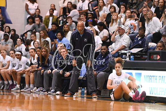 6A GHSA Quarterfinals Girls Basketball with North Paulding High School vs Newton High Schoo