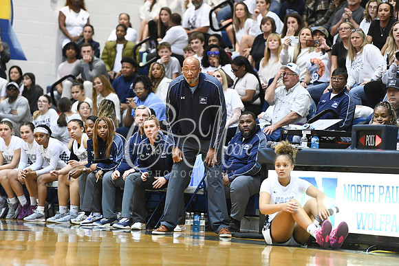 6A GHSA Quarterfinals Girls Basketball with North Paulding High School vs Newton High Schoo